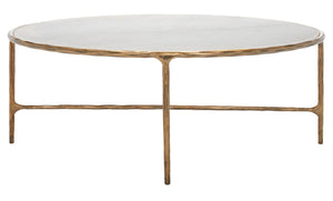 Safavieh Jessa Oval Metal Coffee Table SFV9521C