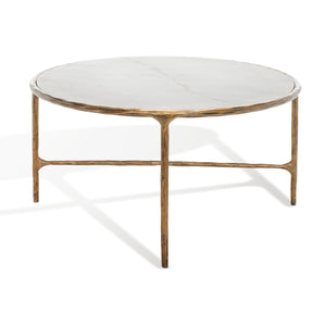 Safavieh Jessa Oval Metal Coffee Table SFV9521C