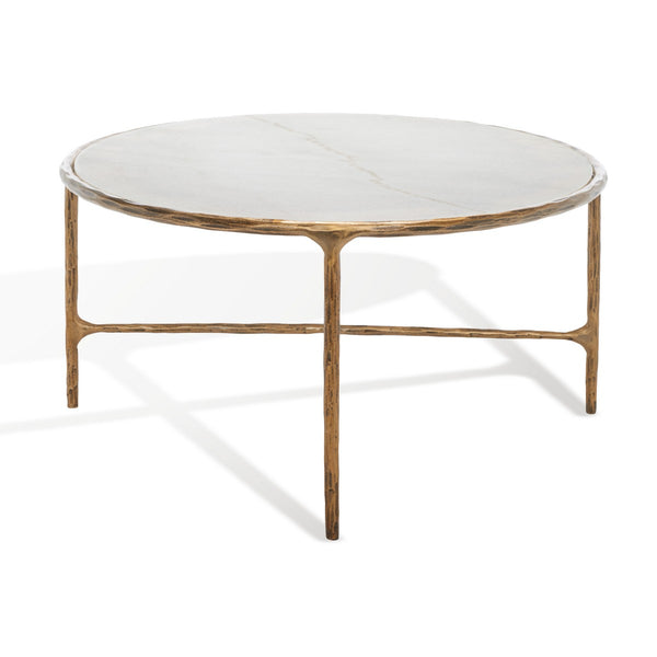 Safavieh Jessa Oval Metal Coffee Table SFV9521C