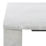 Safavieh Nicoletta Square Marble Coffee Table Light Grey Marble / Mdf / Metal SFV9700A-2BX