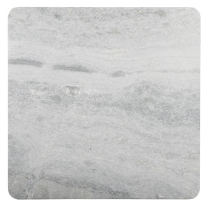 Safavieh Nicoletta Square Marble Coffee Table Light Grey Marble / Mdf / Metal SFV9700A-2BX