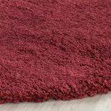 Safavieh California Shag Power Loomed Polypropylene Pile Shag & Flokati Rug SG151-4242-4SQ