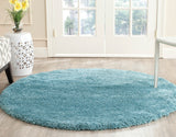 Safavieh Milan Shag Power Loomed 100% Polypropylene Pile Shag & Flokati Rug SG180-6060-9SQ