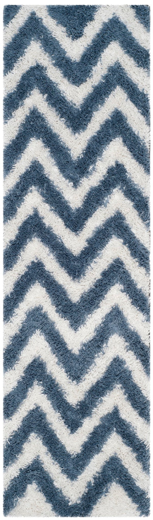 Safavieh Chevron Shag Hand Tufted Acrylic Pile Rug SG250A-4SQ