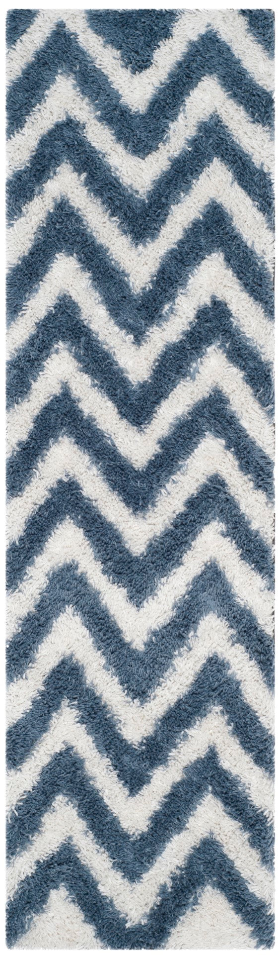 Safavieh Chevron Shag Hand Tufted Acrylic Pile Rug SG250A-4SQ