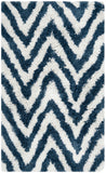 Safavieh Chevron Shag Hand Tufted Acrylic Pile Rug SG250A-4SQ