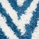 Safavieh Chevron Shag Hand Tufted Acrylic Pile Rug SG250A-4SQ