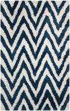 Safavieh Chevron Shag Hand Tufted Acrylic Pile Rug SG250A-4SQ