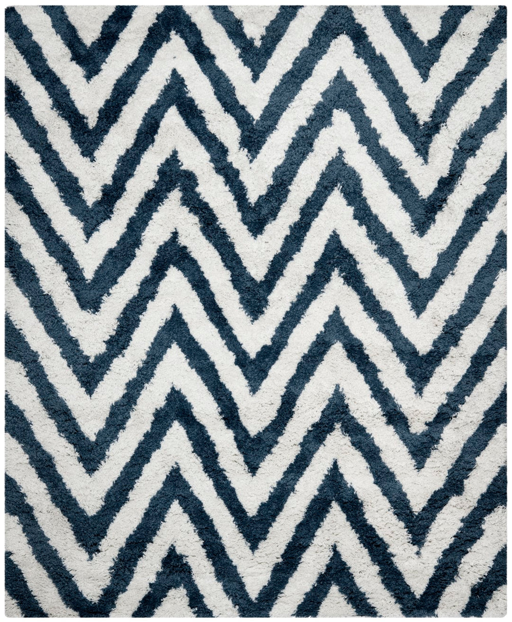 Safavieh Chevron Shag Hand Tufted Acrylic Pile Rug SG250A-4SQ