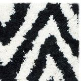 Safavieh Chevron Shag Hand Tufted Acrylic Pile Rug SG250B-3