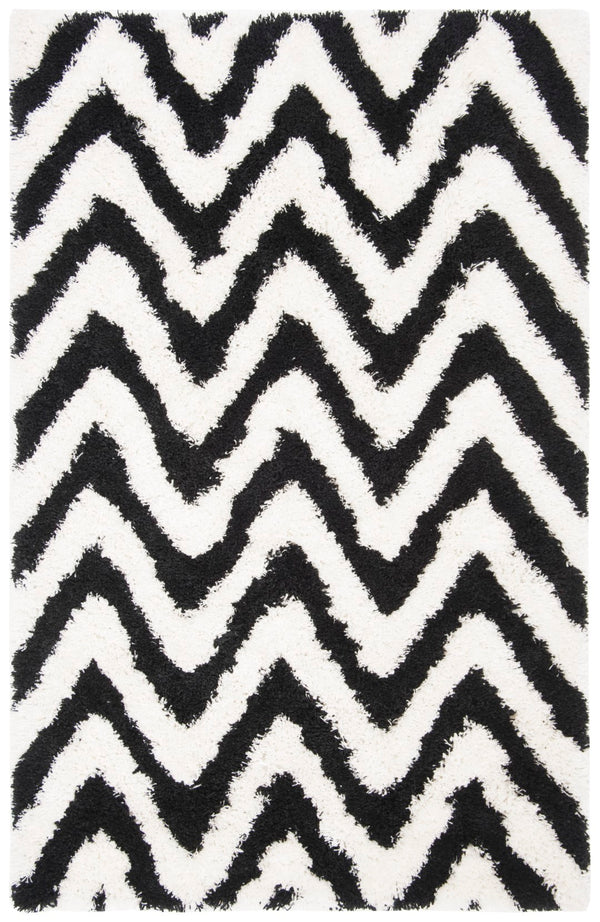 Safavieh Chevron Shag Hand Tufted Acrylic Pile Rug SG250B-3