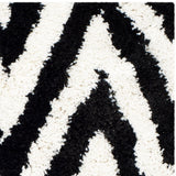 Safavieh Chevron Shag Hand Tufted Acrylic Pile Rug SG250B-3