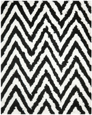 Safavieh Chevron Shag Hand Tufted Acrylic Pile Rug SG250B-3