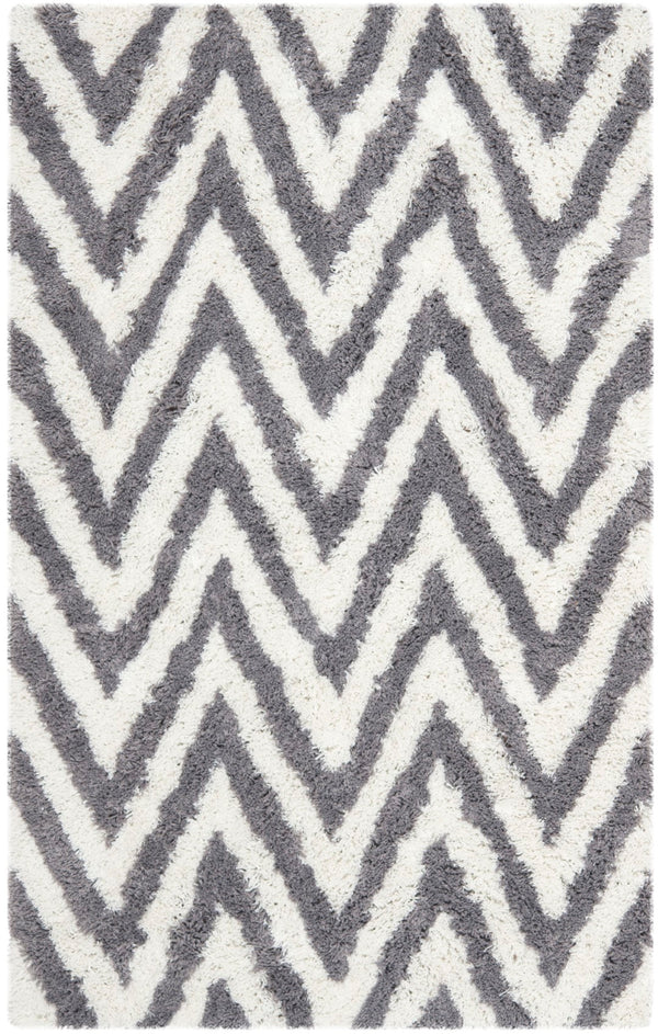 Safavieh Chevron Shag Hand Tufted Acrylic Pile Rug SG250C-3