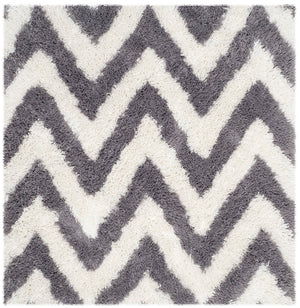 Safavieh Chevron Shag Hand Tufted Acrylic Pile Rug SG250C-4SQ