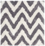 Safavieh Chevron Shag Hand Tufted Acrylic Pile Rug SG250C-4SQ