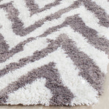 Safavieh Chevron Shag Hand Tufted Acrylic Pile Rug SG250C-24