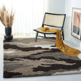 Safavieh Camouflage Shag Power Loomed Polypropylene Pile Shag Rug SG453-1391-29