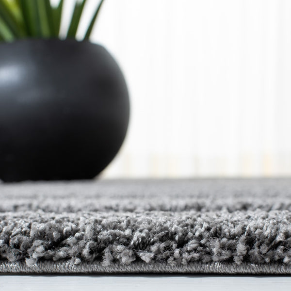 Safavieh Shadow Box Shag Power Loomed Polypropylene Pile Shag Rug SG454-8080-4SQ