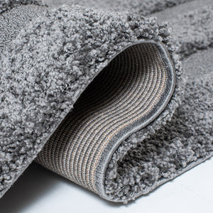 Safavieh Shadow Box Shag Power Loomed Polypropylene Pile Shag Rug SG454-8080-4SQ