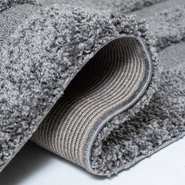 Safavieh Shadow Box Shag Power Loomed Polypropylene Pile Shag Rug SG454-8080-4SQ