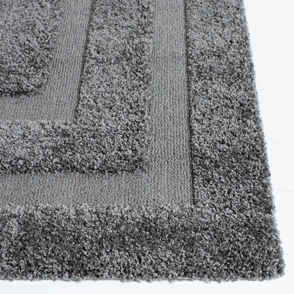 Safavieh Shadow Box Shag Power Loomed Polypropylene Pile Shag Rug SG454-8080-4SQ