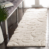 Safavieh Florida Shag Power Loomed Polypropylene Pile Shag Rug SG455-1111-11SQ