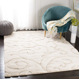 Safavieh Florida Shag Power Loomed Polypropylene Pile Shag Rug SG455-1111-4SQ