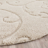 Safavieh Florida Shag Power Loomed Polypropylene Pile Shag Rug SG455-1111-4SQ