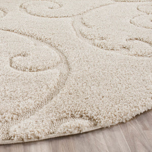 Safavieh Florida Shag Power Loomed Polypropylene Pile Shag Rug SG455-1111-4SQ
