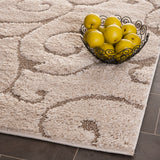 Safavieh Florida Shag Power Loomed Polypropylene Pile Shag Rug SG455-1113-11SQ