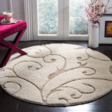 Safavieh Florida Shag Power Loomed Polypropylene Pile Shag Rug SG455-1113-11SQ