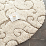 Safavieh Florida Shag Power Loomed Polypropylene Pile Shag Rug SG455-1113-11SQ