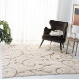 Safavieh Florida Shag Power Loomed Polypropylene Pile Shag Rug SG455-1113-11SQ