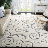 Safavieh Florida Shag Power Loomed 100% Polypropylene Shag Rug SG455-1155-9SQ