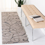 Safavieh Florida Shag Power Loomed Polypropylene Pile Shag Rug SG455-1160-9SQ