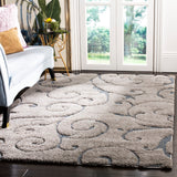 Safavieh Florida Shag Power Loomed Polypropylene Pile Shag Rug SG455-1160-9SQ