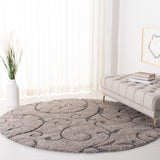 Safavieh Florida Shag Power Loomed Polypropylene Pile Shag Rug SG455-1160-9SQ