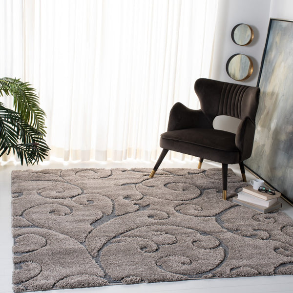 Safavieh Florida Shag Power Loomed Polypropylene Pile Shag Rug SG455-1160-9SQ