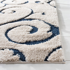 Safavieh Florida Shag Power Loomed 100% Polypropylene Shag Rug SG455-1165-8SQ