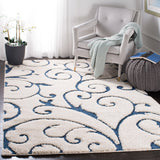 Safavieh Florida Shag Power Loomed Polypropylene Pile Shag Rug SG455-1165-4SQ