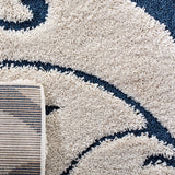 Safavieh Florida Shag Power Loomed Polypropylene Pile Shag Rug SG455-1165-4SQ