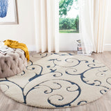 Safavieh Florida Shag Power Loomed 100% Polypropylene Shag Rug SG455-1165-8SQ