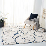 Safavieh Florida Shag Power Loomed 100% Polypropylene Shag Rug SG455-1165-8SQ