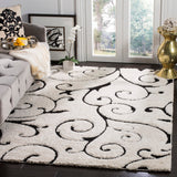 Safavieh Florida Shag Power Loomed Polypropylene Pile Shag Rug SG455-1290-9SQ