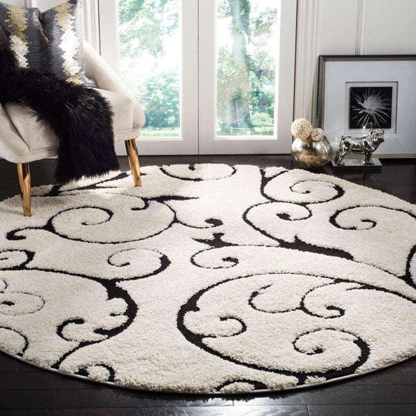 Safavieh Florida Shag Power Loomed Polypropylene Pile Shag Rug SG455-1290-8SQ