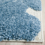 Safavieh Florida Shag Power Loomed 100% Polypropylene Shag Rug SG455-6011-9SQ