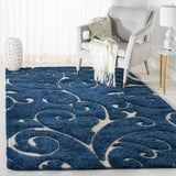 Safavieh Florida Shag Power Loomed Polypropylene Pile Shag Rug SG455-6511-221