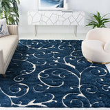 Safavieh Florida Shag Power Loomed 100% Polypropylene Shag Rug SG455-6511-11SQ