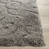 Safavieh Florida Shag Power Loomed Polypropylene Pile Shag Rug SG455-8013-9SQ